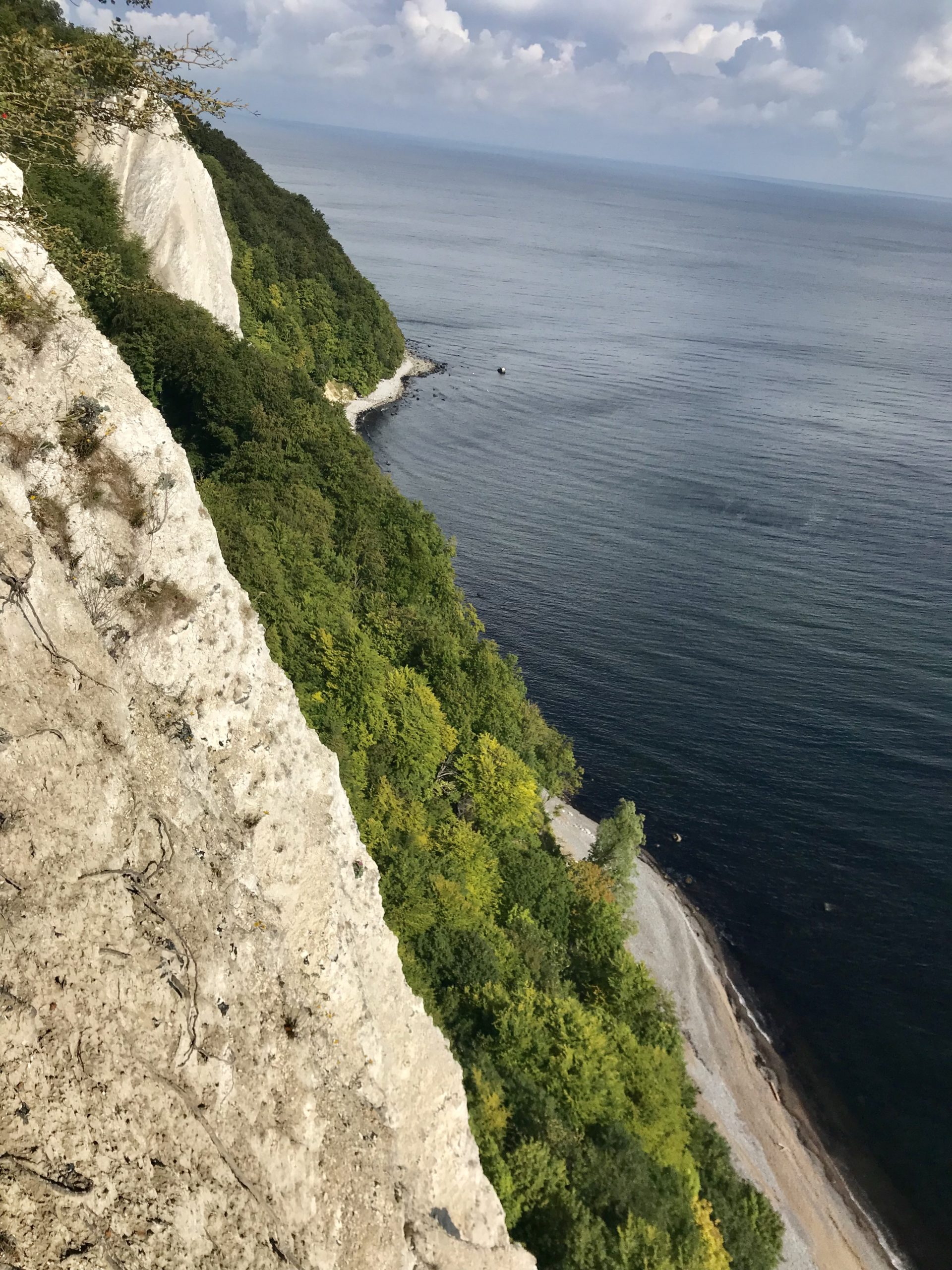 Grosse Stubbenkammer von der Königsstuhl Aussichtsplattform gesehen