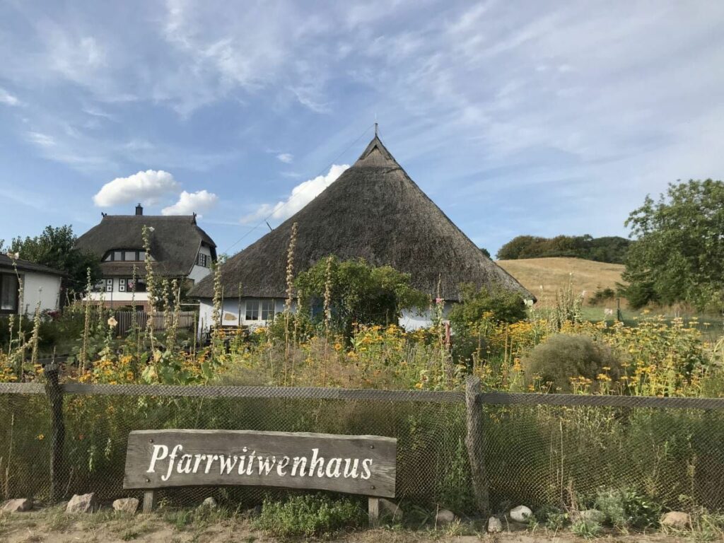 Das Pfarrwitwenhaus im Mönchgut - das älteste Wohnhaus auf der Insel Rügen