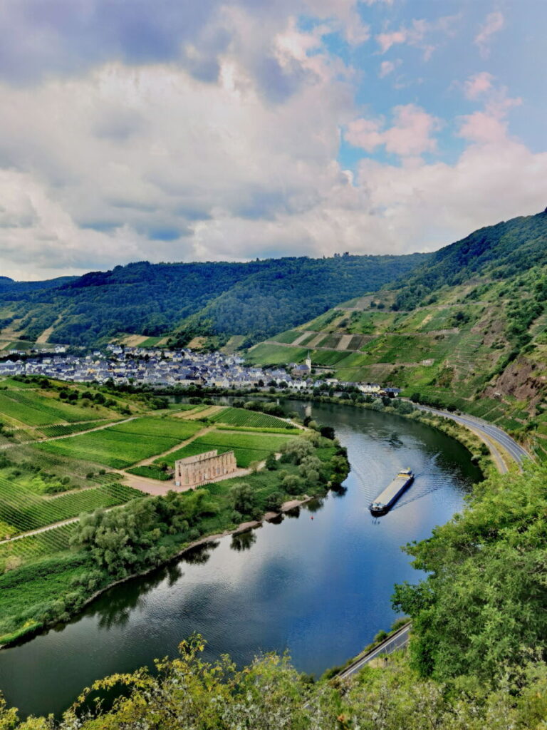 Steilster Weinberg in Europa: Am Calmont an der Mosel