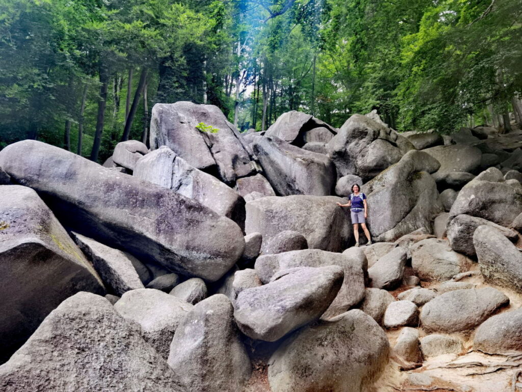 Außergewöhnliche Felsen in Deutschland - fahr mal zum Felsenmeer im Odenwald