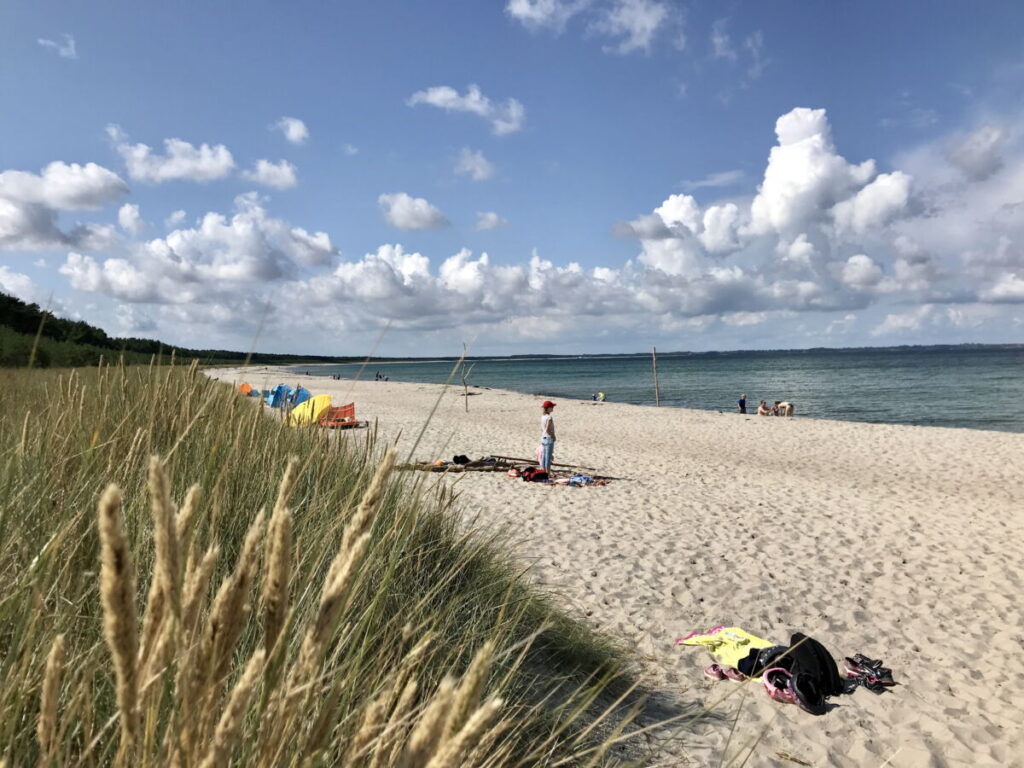 Schaabe Rügen - ganz viel Sandstrand zwischen Glowe und Juliusruh