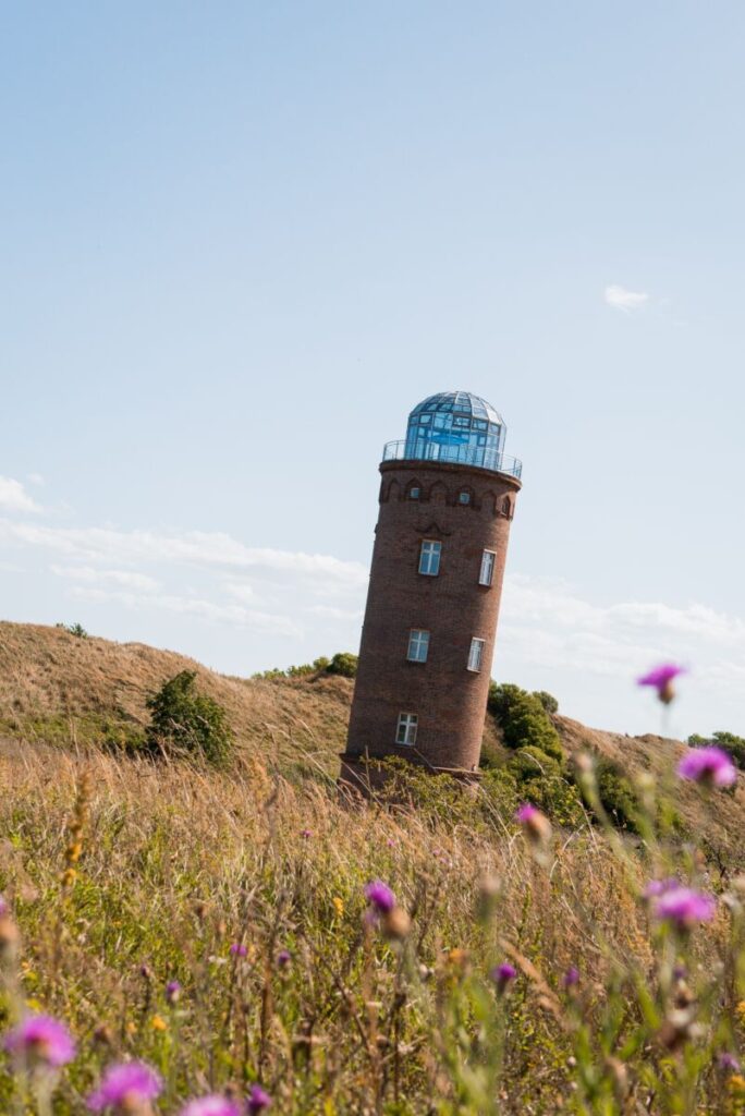 Das ist der Peilturm auf dem Kap Arkona